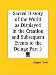 Tapa de Sacred History of the World as Displayed in the Creation and Subsequent Events to the Deluge, Part 3