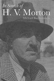 Tapa de In Search of H. V. Morton