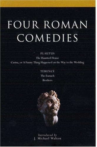 Tapa de Four Roman comedies