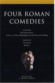 Tapa de Four Roman comedies