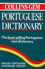 Tapa de Collins Gem Portuguese Dictionary
