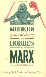 Tapa de Modern Political Theory from Hobbes to Marx