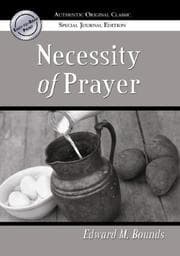 Tapa de Necessity of Prayer