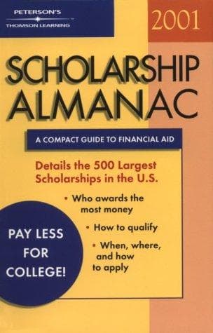 Tapa de Scholarship Almanac 2001