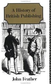 Tapa de A history of British publishing