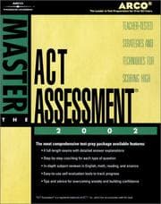 Tapa de Master the ACT, 2002/e (Master the New Act Assessment)