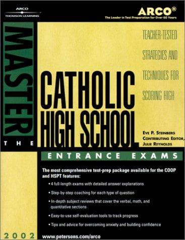 Tapa de Master the Catholic High School Exams 2002