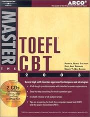 Tapa de Arco Master the TOEFL CBT 2003