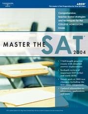 Tapa de Master the SAT, 2004/e w/out CD-ROM (Academic Test Preparation Series)