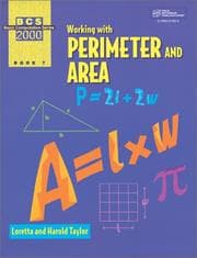 Tapa de Working with Perimeter and Area (Basic Computation Series 2000, Book 7) (Reproducible Blackline Masters)