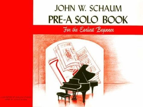 Tapa de John W. Schaum / Pre-A Solo Book (Schaum Method Supplement)