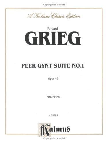 Tapa de Grieg Peer Gynt Suite 1