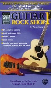 Tapa de 21st Century Guitar Rock Shop 1 (Warner Bros. Publications 21st Century Guitar Course)