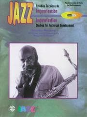 Tapa de Jazz Estudios Tecnicos De Improvisacion / Jazz Improvisation, Studies for Technical Development