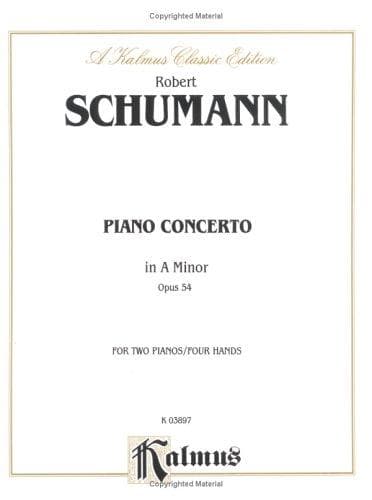 Tapa de Schumann Piano Concerto Op.54