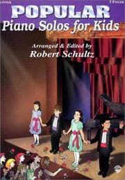 Tapa de Popular Piano Solos for Kids