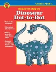 Tapa de Dinosaur dot-to-dot