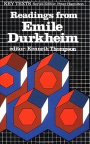 Tapa de Readings from Emile Durkheim (Key Texts)