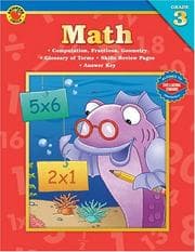 Tapa de Brighter Child Math, Grade 3