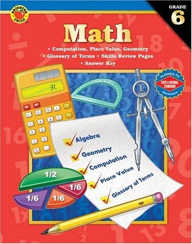 Tapa de Math (Brighter Child Workbooks