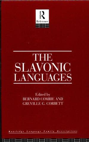 Tapa de The Slavonic languages