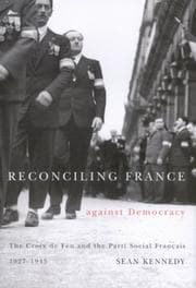Tapa de Reconciling France Against Democracy