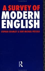 Tapa de A survey of modern English