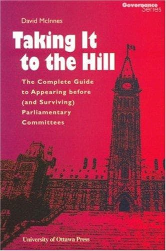 Tapa de Taking it to the Hill