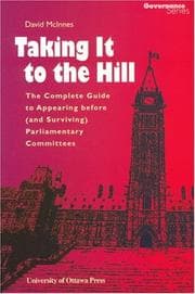 Tapa de Taking it to the Hill