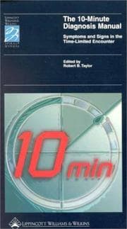 Tapa de The 10-Minute Diagnosis Manual