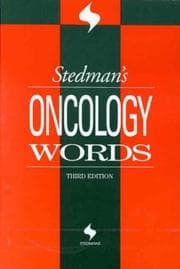 Tapa de Stedman's Oncology Words