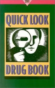 Tapa de Quick look drug book