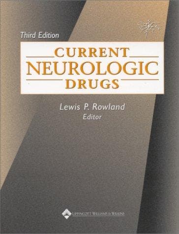 Tapa de Current neurologic drugs