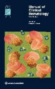 Tapa de Manual of Clinical Hematology