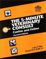 Tapa de 5 Minute Veterinary Consult