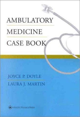 Tapa de Ambulatory medicine case book