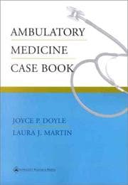 Tapa de Ambulatory medicine case book