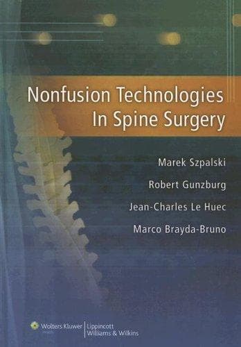 Tapa de Nonfusion Technologies in Spine Surgery
