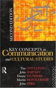 Tapa de Key concepts in communication and cultural studies