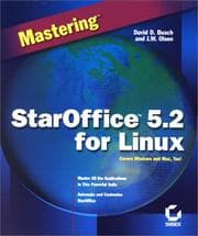 Tapa de Mastering StarOffice 5.2 for Linux