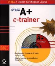 Tapa de A+ Sybex e-trainer CD-ROM, Boxed-Set