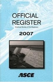 Tapa de Official Register