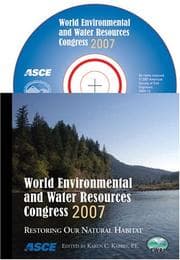 Tapa de World Environmental and Water Resources Congress 2007