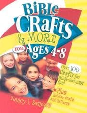 Tapa de Bible Crafts & More for Ages 4-8