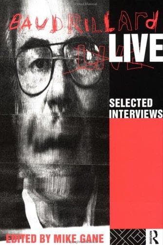 Tapa de Baudrillard Live