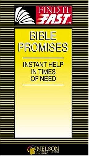 Tapa de Find It Fast  Bible Promises