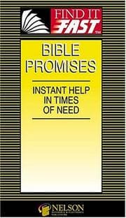 Tapa de Find It Fast  Bible Promises
