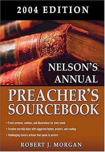Tapa de Nelson's Annual Preacher's Sourcebook
