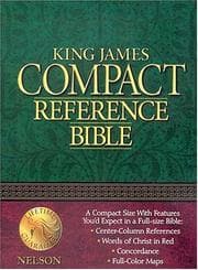 Tapa de King James Compact Reference Bible