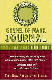 Tapa de Gospel of Mark journal